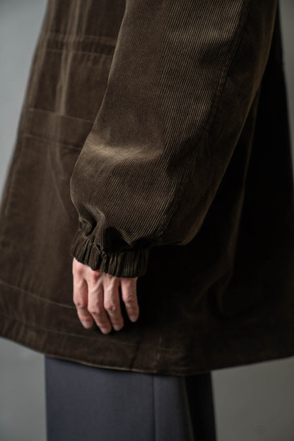 REVERSIBLE STAND-COLLAR BLOUSON