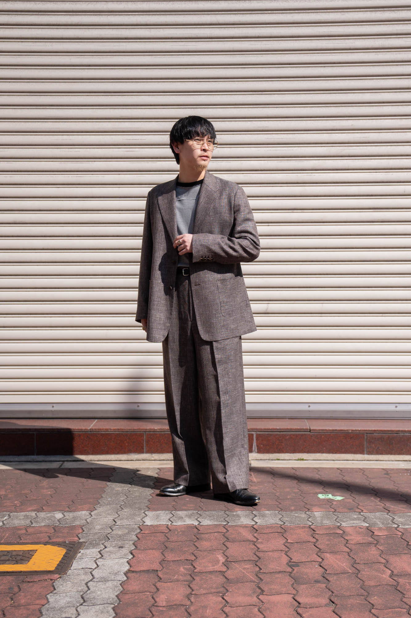 WOOL LINEN 2B JACKET