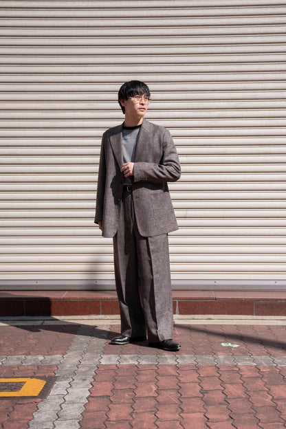 WOOL LINEN 2B JACKET
