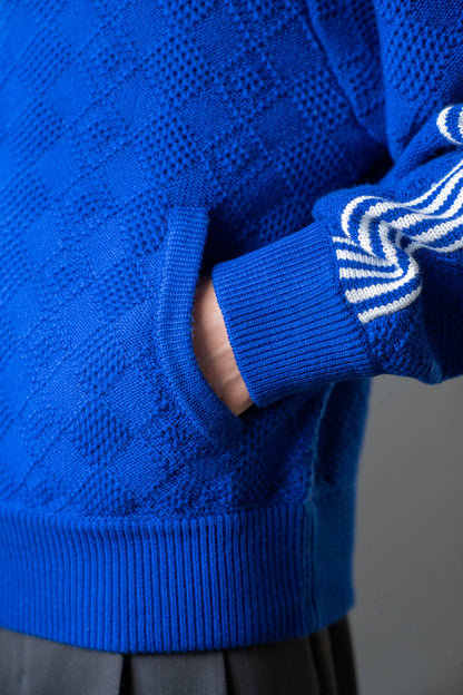 KNITTED TRAINING JACKET
