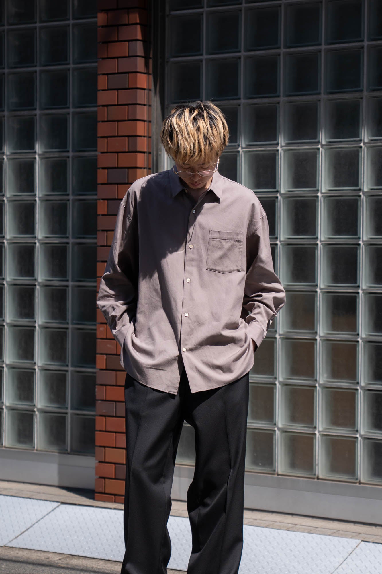 Soft Oxford Wide Shirts