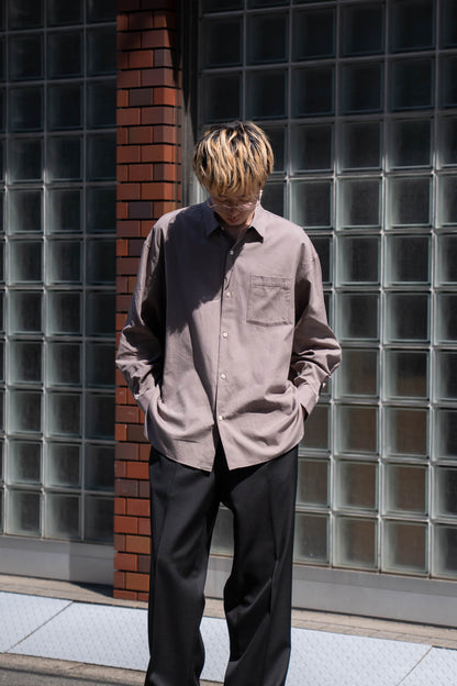 Soft Oxford Wide Shirts