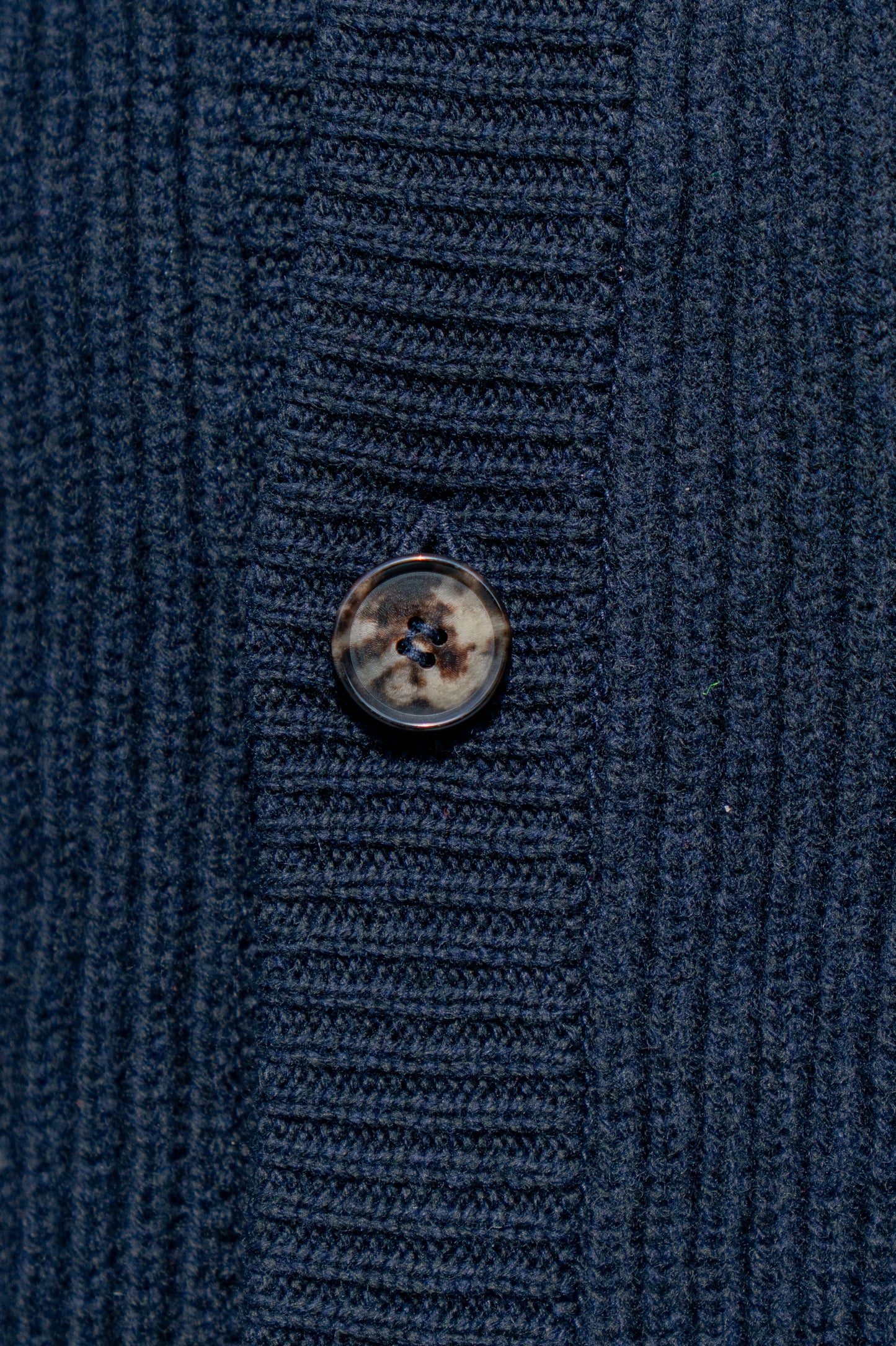 SADDDLE MOCK CARDIGAN