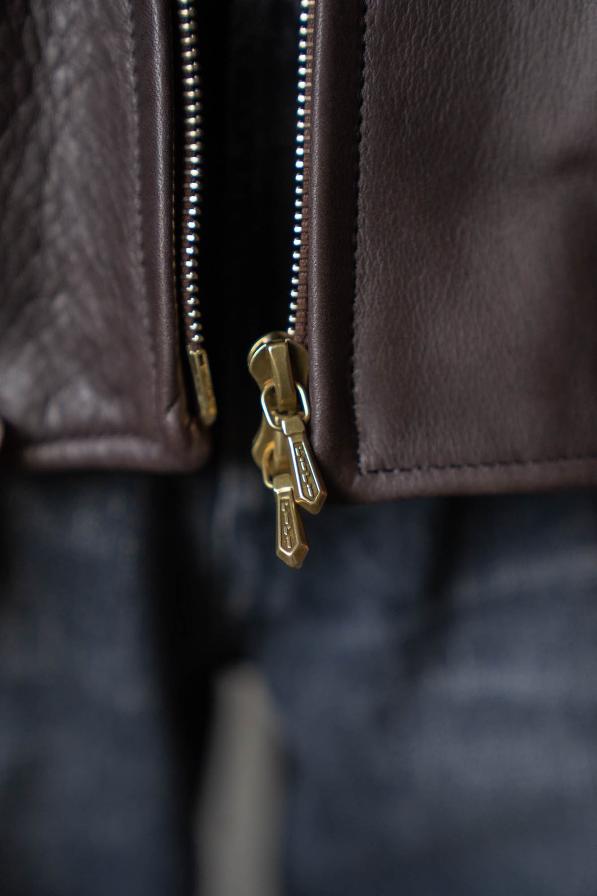 Steer Leather Racer Jacket