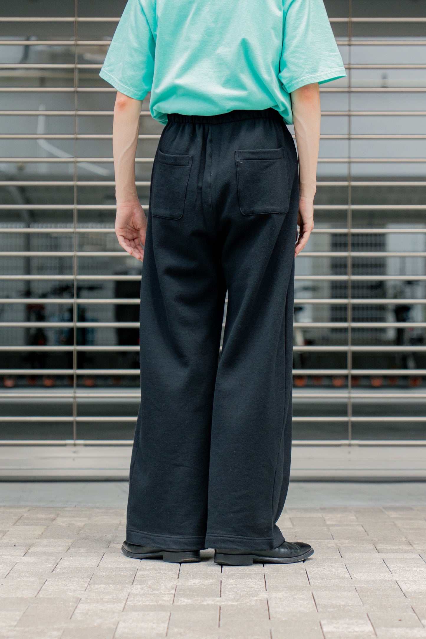 YAK/COTTON SWEAT EASY TROUSERS(ST.1288)