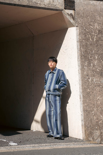 GRADATION DENIM PANTS (BAGGY)