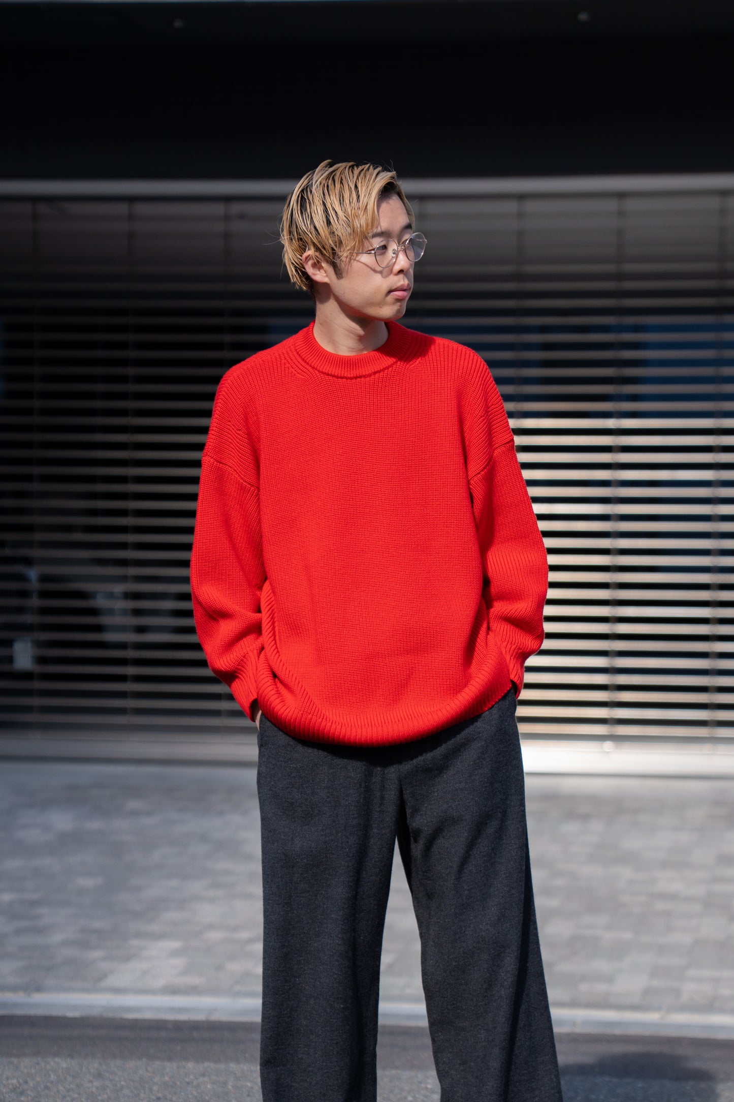 MERINO WOOL CREWNECK KNIT