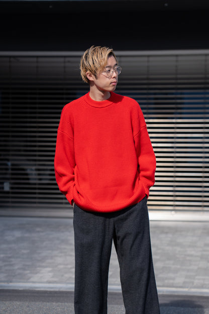 MERINO WOOL CREWNECK KNIT
