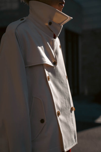 SHORT TRENCH COAT