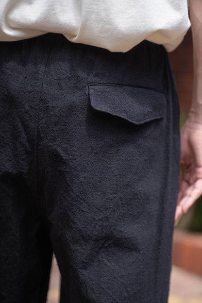 Silk/Cotton Nep Side Seamless 4P Pants