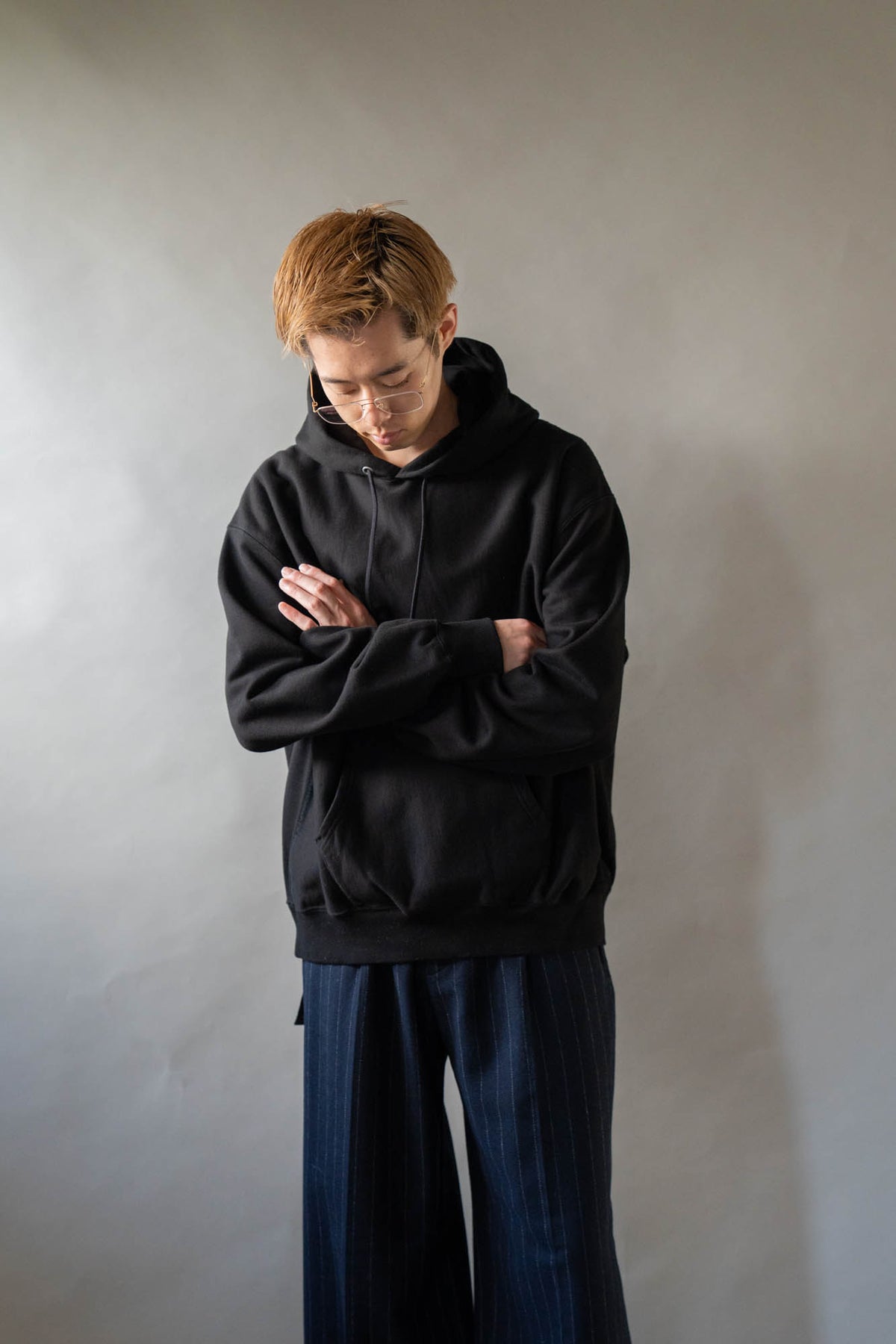 Soft&Hard Sweat Hoodie P/O Wide