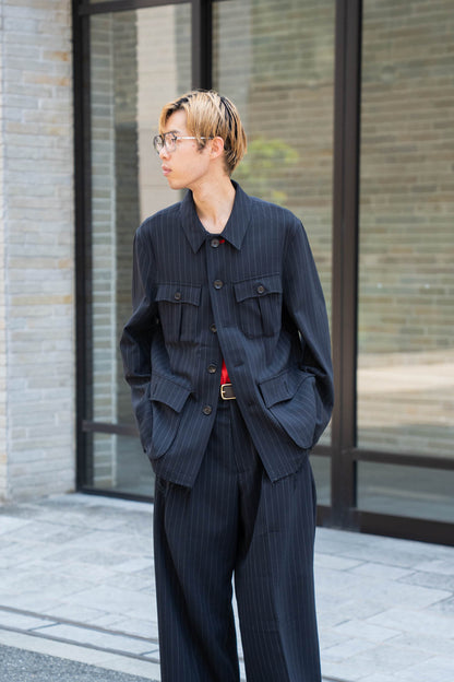 Bonded wool jacket