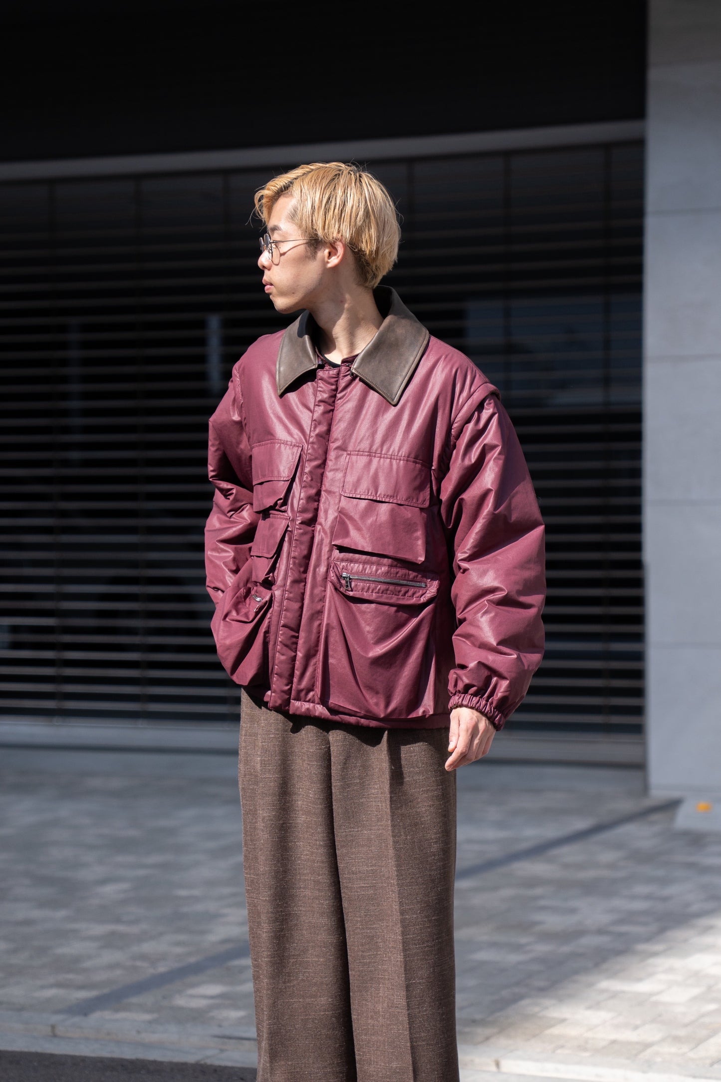 REVERSIBLE BLOUSON