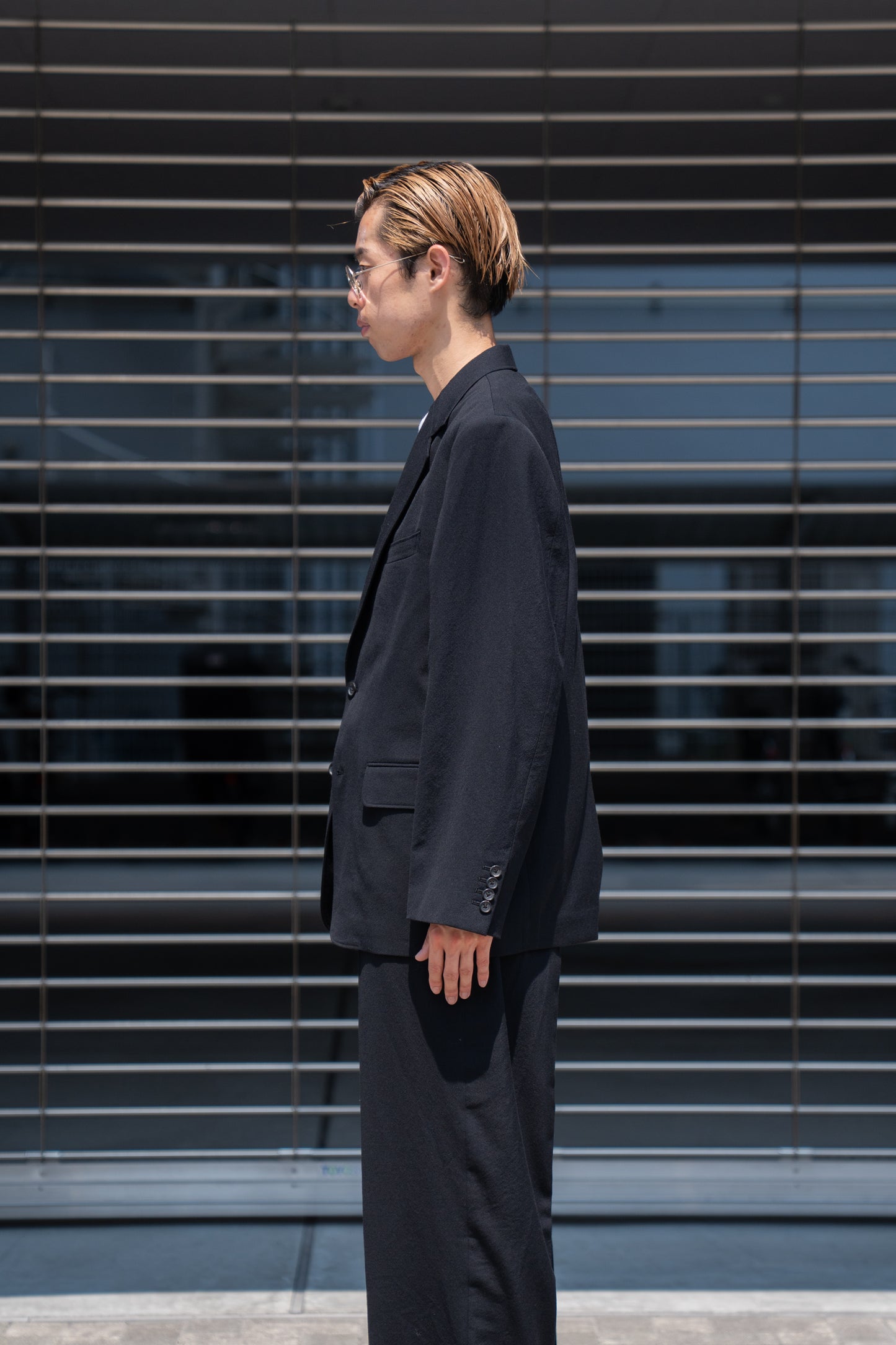 Wool Gabardine 2B Jacket