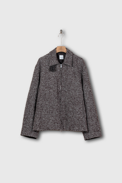 LOOP TWEED SEAM POCKET BLOUSON