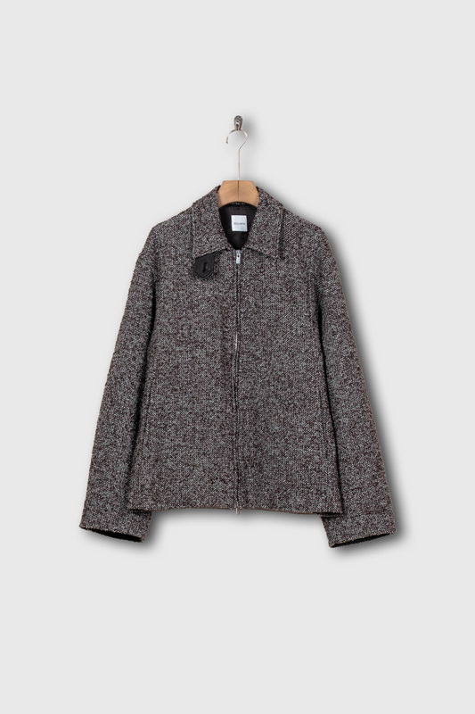 LOOP TWEED SEAM POCKET BLOUSON