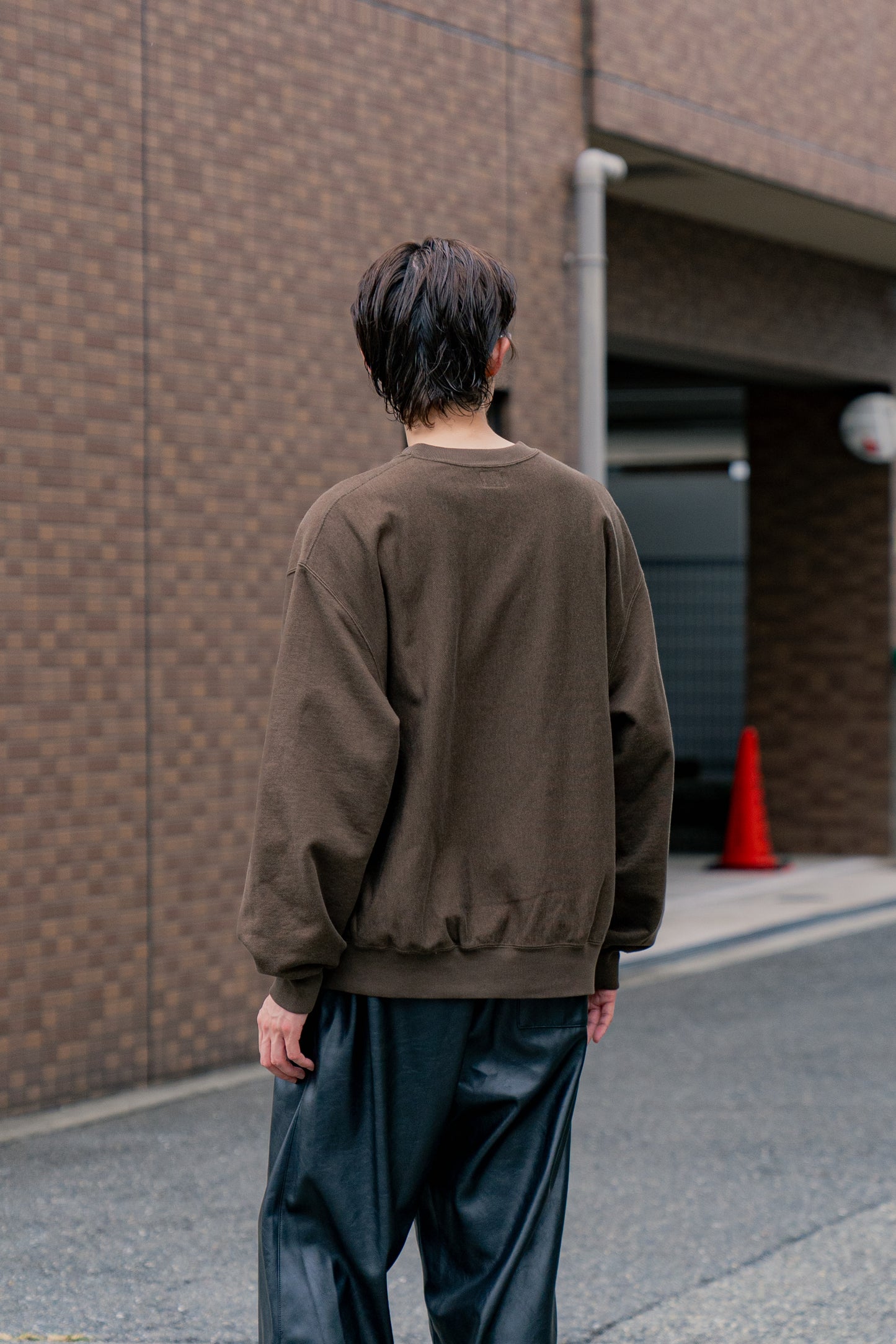 Soft&Hard Sweat Crew-Neck P/O Big