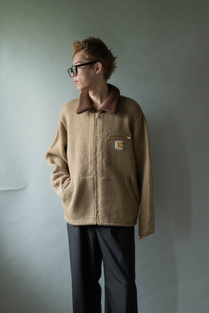 HOME MADE KNITTING DETROIT JACKET